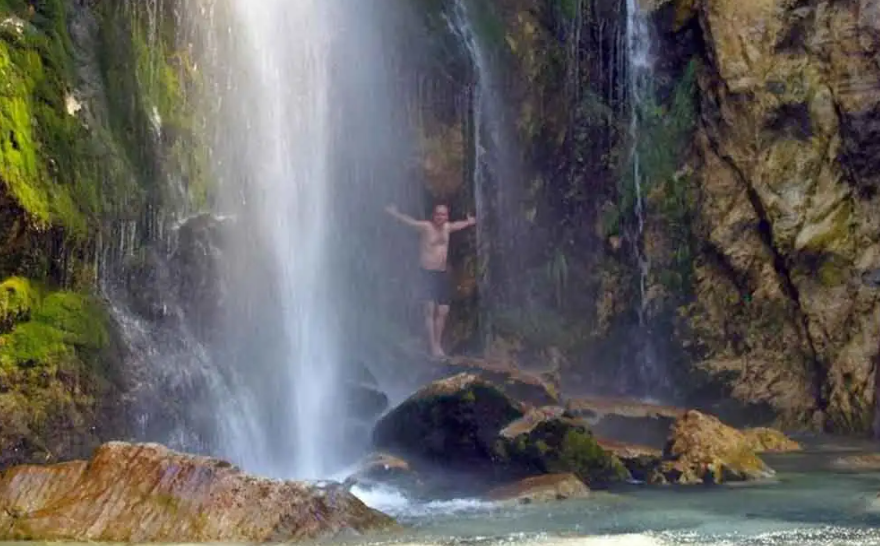 Waterfall Grunas - Theth, Theth, Shkodër, Albania